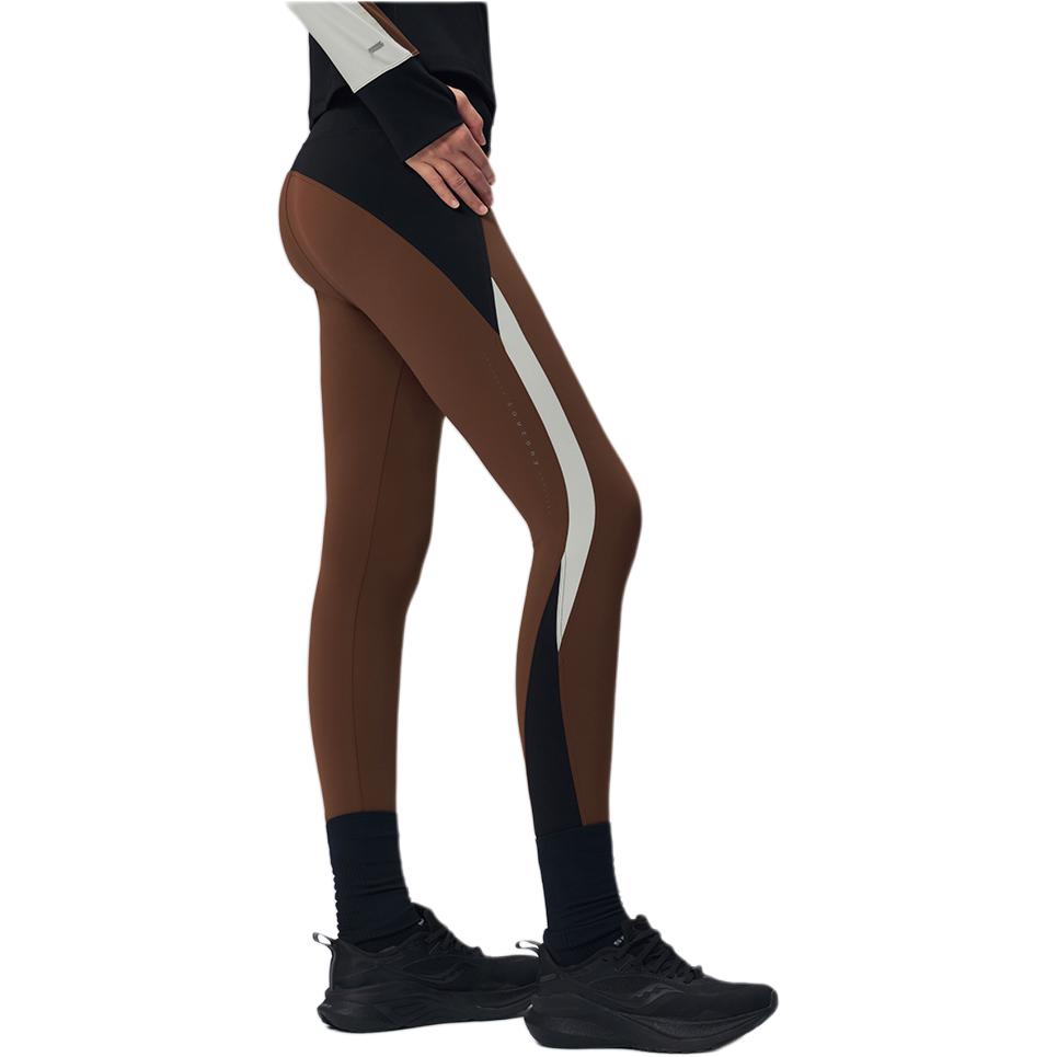 Saucony Soft Comfortable Versatile Skin-Friendly Sports Long Pants Women bottoms Red-Brown SA1259LG01L-CO004