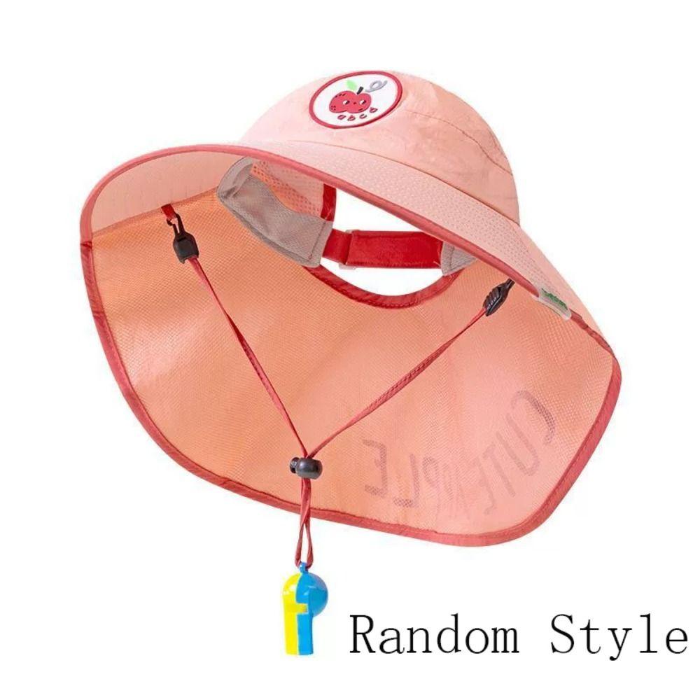 With Cape UV Protection Camping Cap Beach Hat New Children's Sun Protection Hat