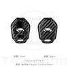 T-Carbon Carbon Fiber Car Key Case Cover Fit For Subaru Gt86 Forester Auto Key Case Interior Accessories