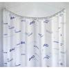 Barre De Douche Arrondie - WENKO - Aluminium Inox - 80x80-90x90 Cm - Brillant