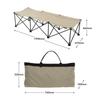 Kamakura Tenmaku GL COT Cot No Assembly Required Tent Bed Outdoor Camping Bench Settee Steel Frame Bias Cut Fabric Interior Tote Bag with Storage Bag