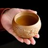 Firewood Glaze Tea Cup Kung Fu Ceramic Master Cup Household Tea Cup Single Cup Personal Exquisite Live Stream Accompanying Gift