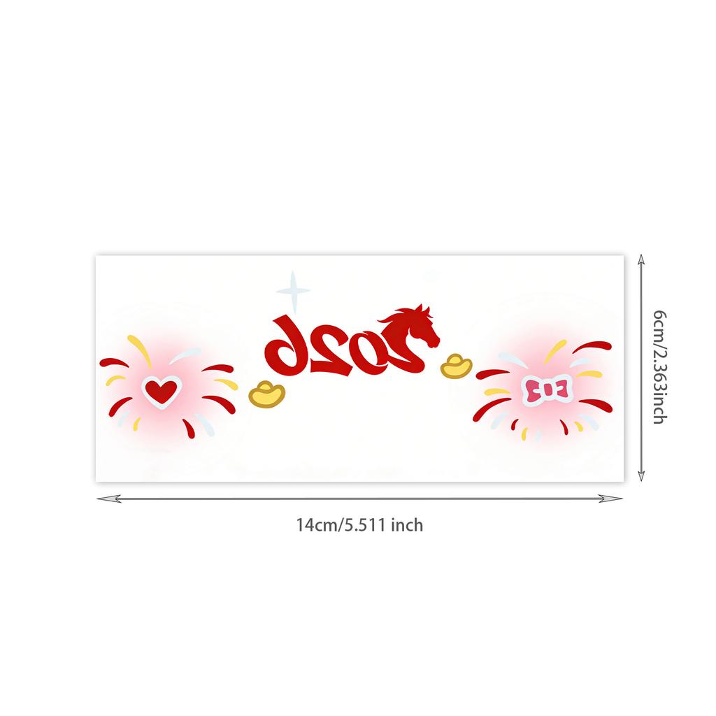 Girls And Children Cute Face Makeup Creative Face Sticker Rich Fireworks Makeup Sticker Tattoo Sticker