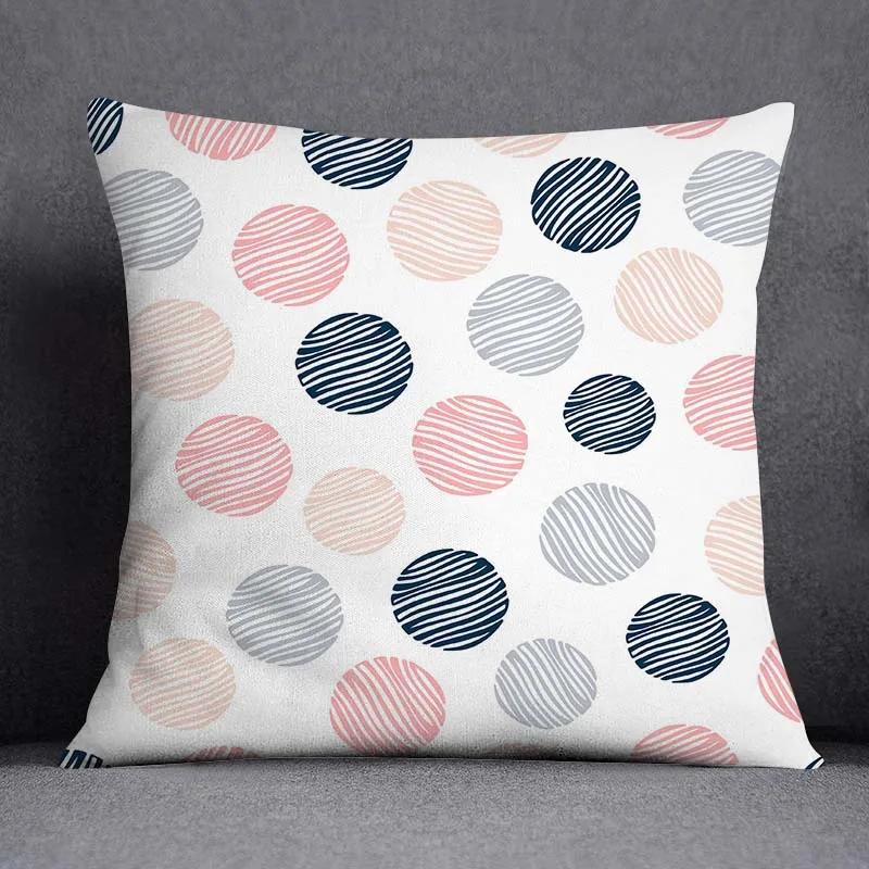 Juste De Coussin Carrée À Motif Papillon, Taie D'oreiller, Série Rose, Décoration De Bureau À Domicile