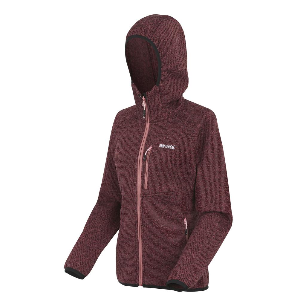 Regatta Womens/Ladies Newhill Hooded Fleece Jacket