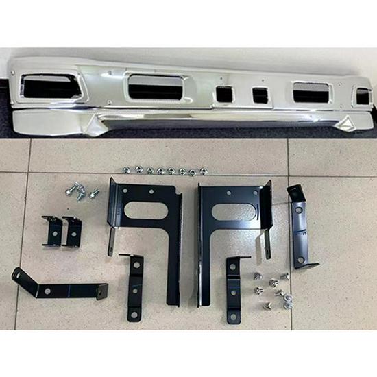 Fits 2008 ISUZU 700P NPR Chrome Iron Bumper Bracket