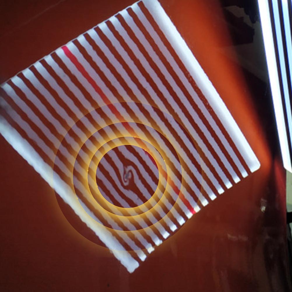Luce a Linea Riflettente LED Rilevatore di Ammaccature Carrozzeria Rimozione Ammaccature Senza Verniciatura Luce a Linea di Controllo Accessorio per Riparazione Auto