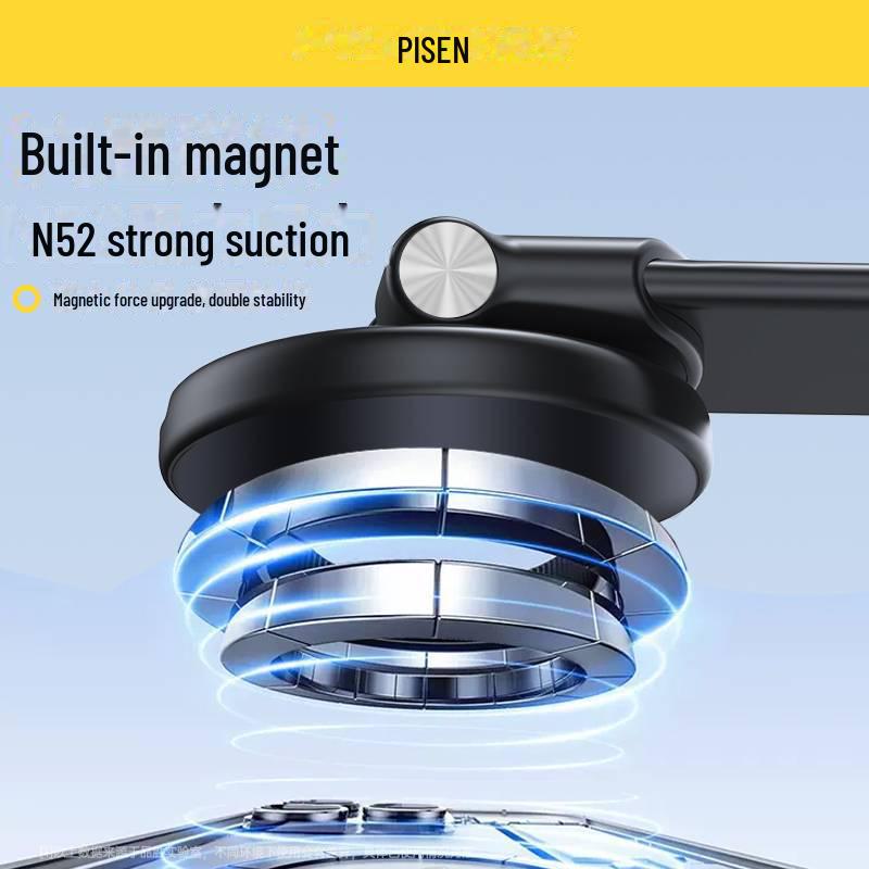 PISEN Rotatable Car Dashboard MagSafe Wireless Charger Phone Holder