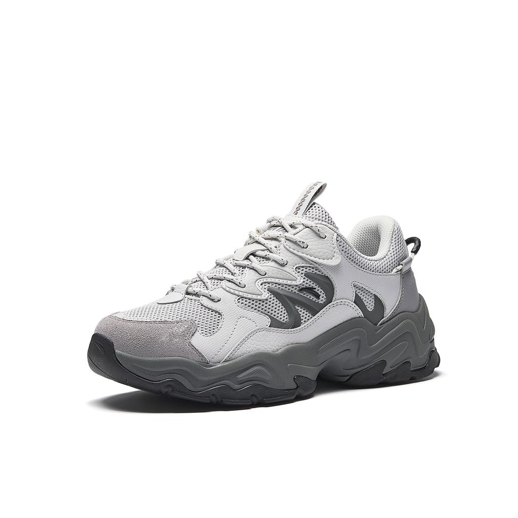 Anta Star Tracing Abrasion Resistant Slip Resistant Casual Shoes Men's Microchip Gray/Pigeon Gray 912548831-4