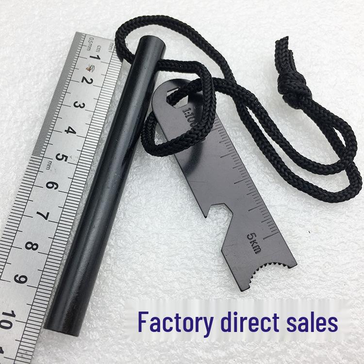 Magnesium Fire Starter Kit: Flint Striker, Fire Stick, Steel Scraper