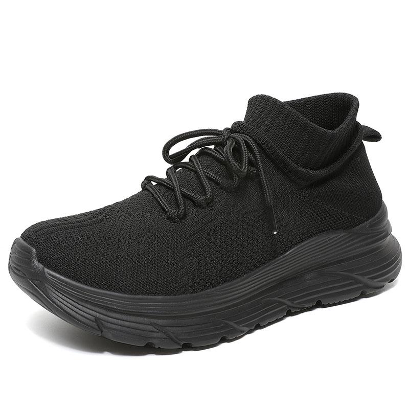 Fashion Running Shoes Men Mesh Comfortable Lightweight Lace-up Casual Sneakers Casual Breathable Sneakers for Men