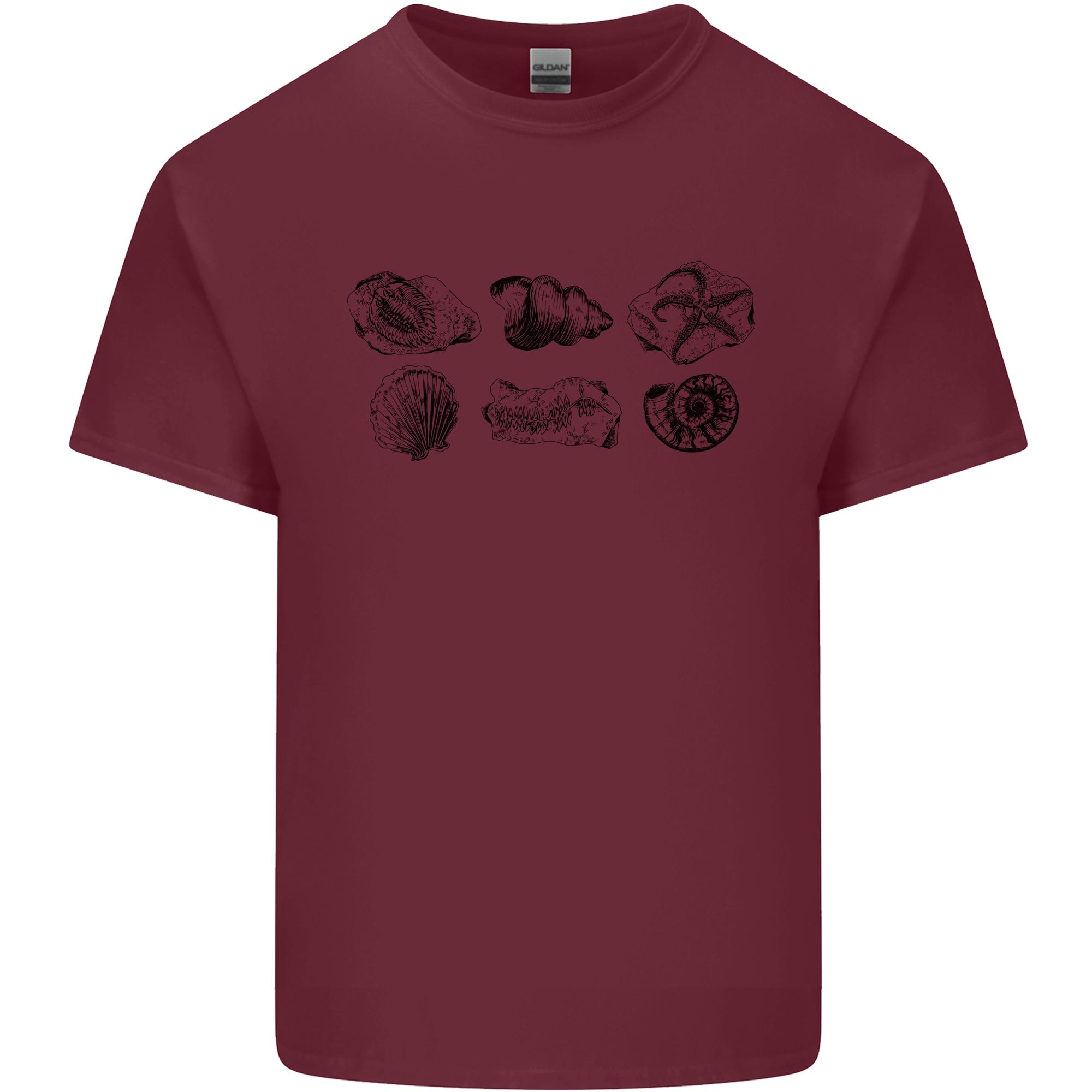 Fossil Set Palaeontologist Palaeontology Unisexs Light Cotton TShirt S