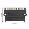SATA Male To Female Power Data Converter 22Pin 7+15 Male To Female Converter Head Power Data Adapter SATA To SATA Adapter