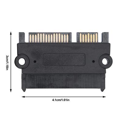 SATA Male To Female Power Data Converter 22Pin 7+15 Male To Female Converter Head Power Data Adapter SATA To SATA Adapter