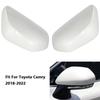 Car Side Mirror Cover Cap White Rearview Mirror Caps For Toyota Camry 2018