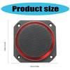 1Pair 4Inch Square Horn Piezoelectric Tweeter Speakers Durability ABS Square Treble Speakers High Sound Pressure 100dB
