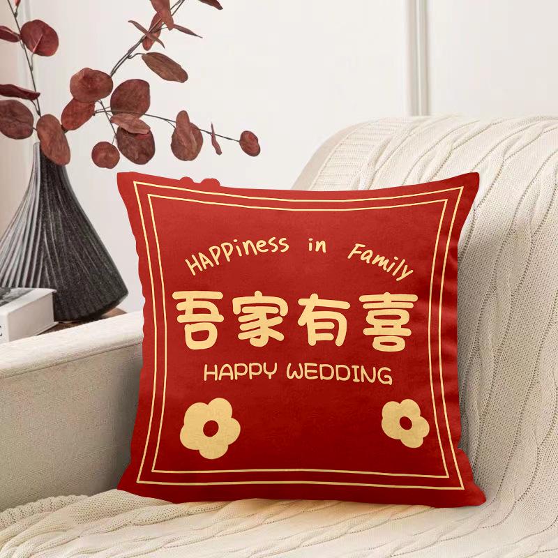 Housewarming Pillows, New Home Bedroom Bedside Pillows, New Home Living Room Sofa Decoration Cushions, Moving Decoration Gifts