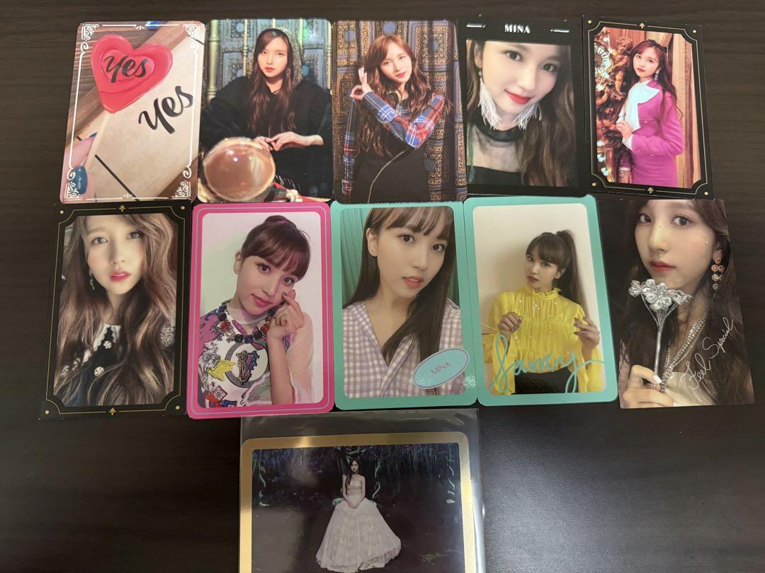 

[USED] TWICE Mina trading card