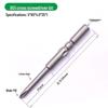 Weili 801 Serie 5mm Kreuzschlitz Magnetischer Elektrischer Schraubendreher Bit