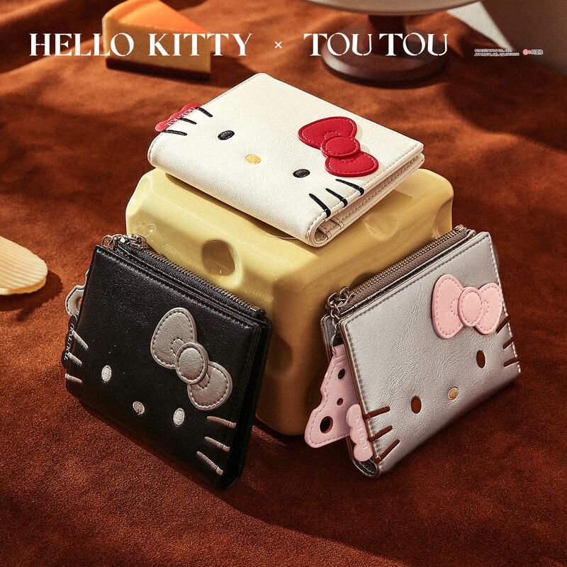 Toutou HELLO KITTY Niedriges Portemonnaie & Kartenhalter