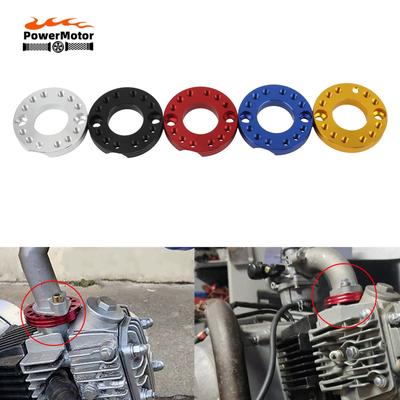 Motorradvergaser Ansaugrohr Einstellschraube Regler Dirt Pit Bike Motorradvergaser Teile Mehrweg-Adapterplatte