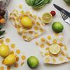 10 feuilles d'emballage alimentaire réutilisable à la cire d'abeille