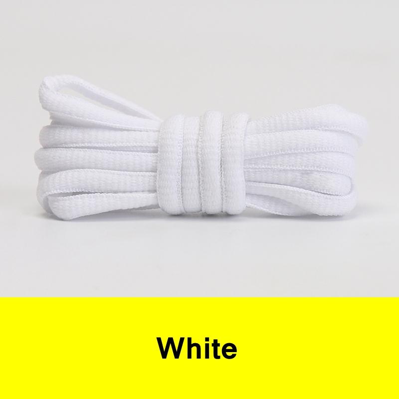 Oval Sneakers Shoe Laces Semicircle Sports Shoelaces Classic Round Shoelace Adult Unisex Woven Casual Boots Laces Shoestrings