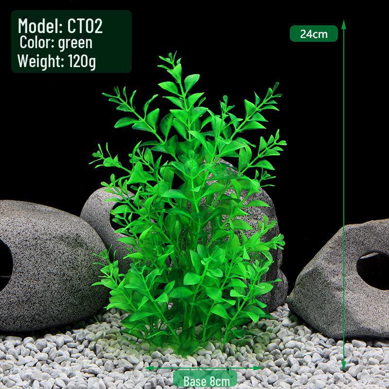 Ct Plant Series Plastic Aquarium Decoration Simulation Water Plant
