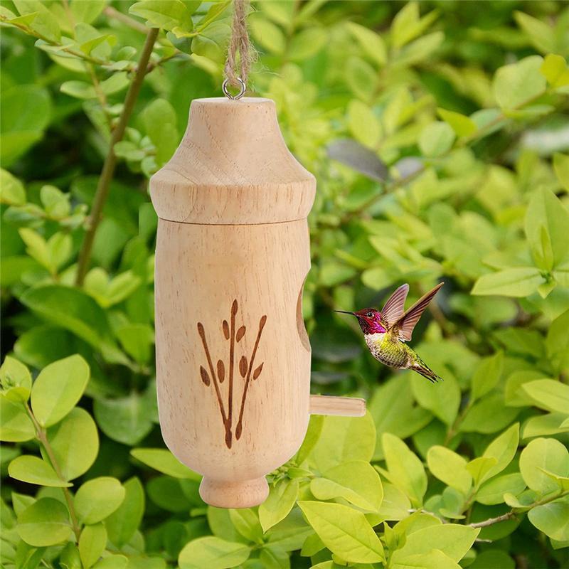 Good-3Pcs Detachable Bird Houses Wooden Bird Houses For Outside Hanging, Bird Houses For Gardening Outdoor