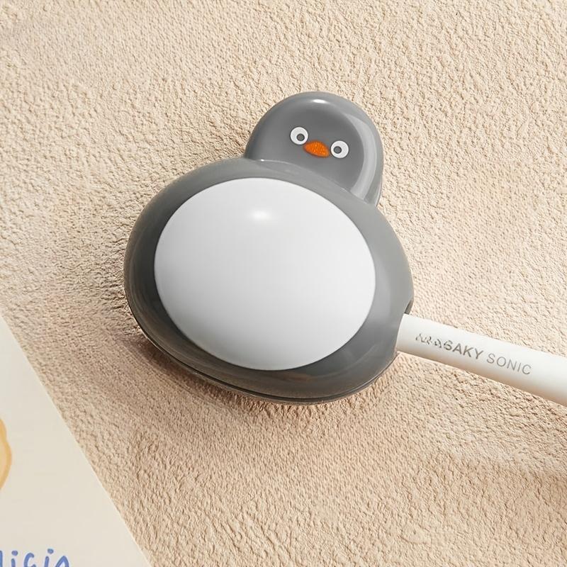 

Travel Toothbrush Holder - Cute Duck & Penguin Design, Portable Toothbrush Case with Lid, Dustproof Storage Box for Toothbrushes