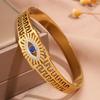 New Greek Eyes Female Noble Hollow Devil Eyes Light Luxury Style Jewelry Bracelet