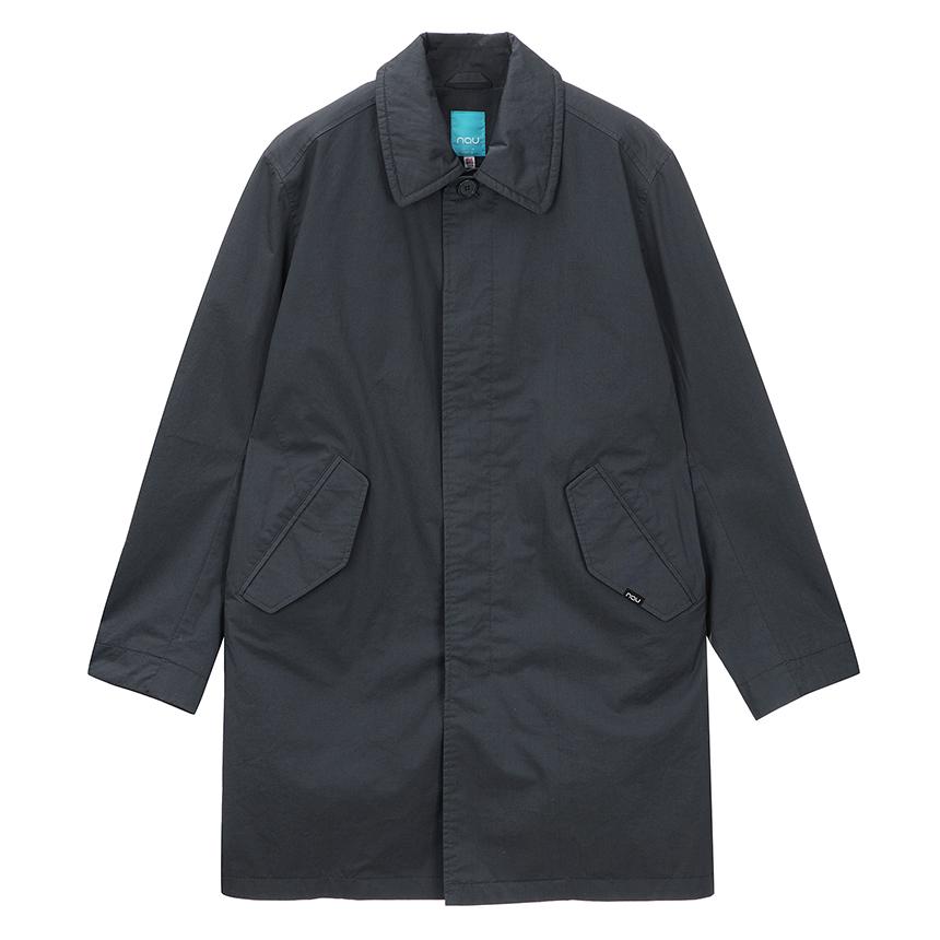 Nau Washed Mac Coat Charcoal
