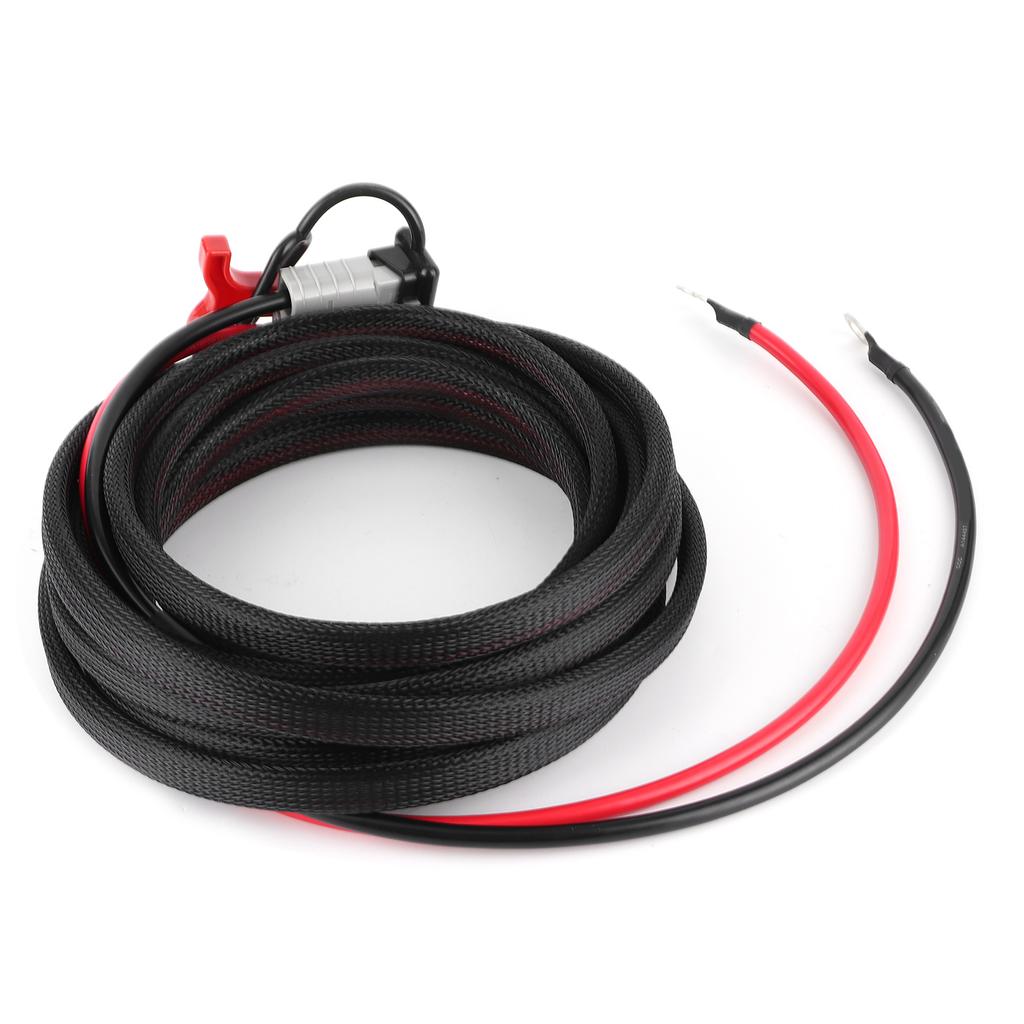 19.7ft Battery Plug Connection Cable 600W 50A SMH To O Type Terminal Power Cord for RV Motorhome Cam