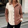 Women's Fashion Long Sleeve Loose Fit Jacket