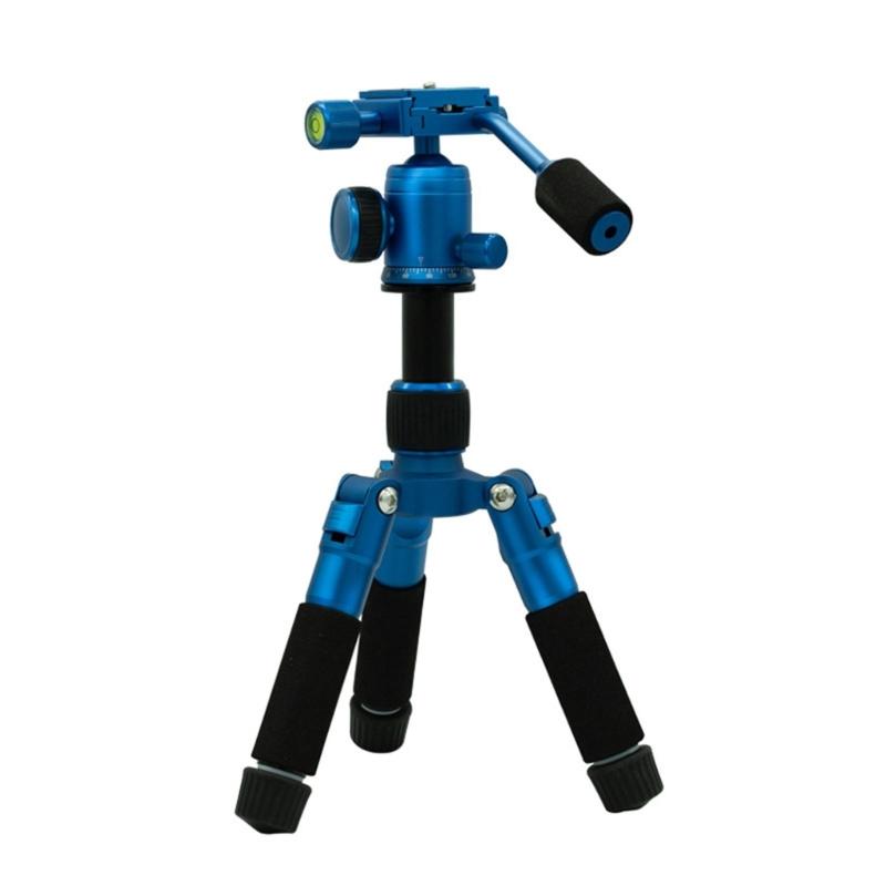 Desktop Tripod 20Inch Mini Size with 360 Degree Rotation Head Supports Up to 11lbs for Travel DSLR Cameras and Phones