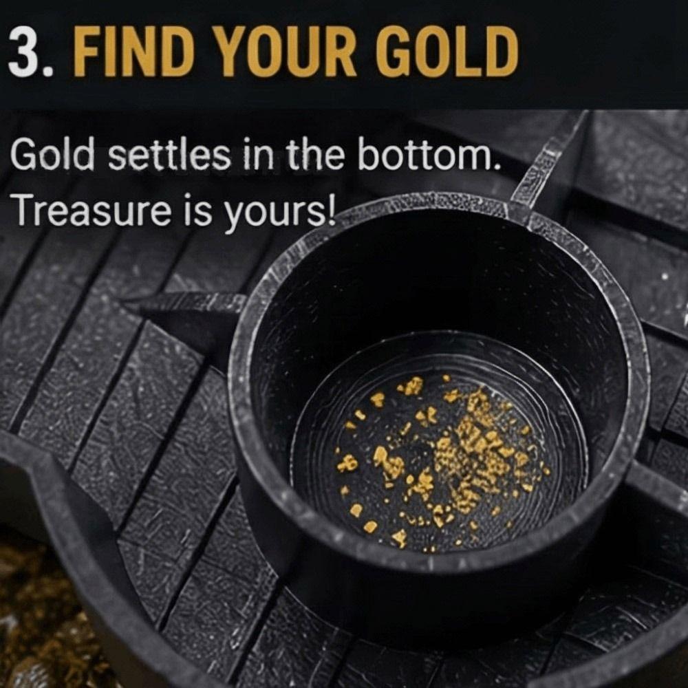 Splash-Proof Gold Mining Tool Lightweight Sand Sifting Box New Design Sand Screening Box Beach Use