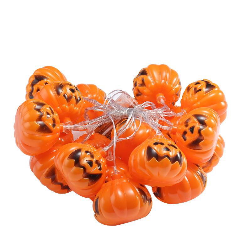 Multi-Holiday String Lights: Halloween Pumpkin, Christmas, Easter Decorations