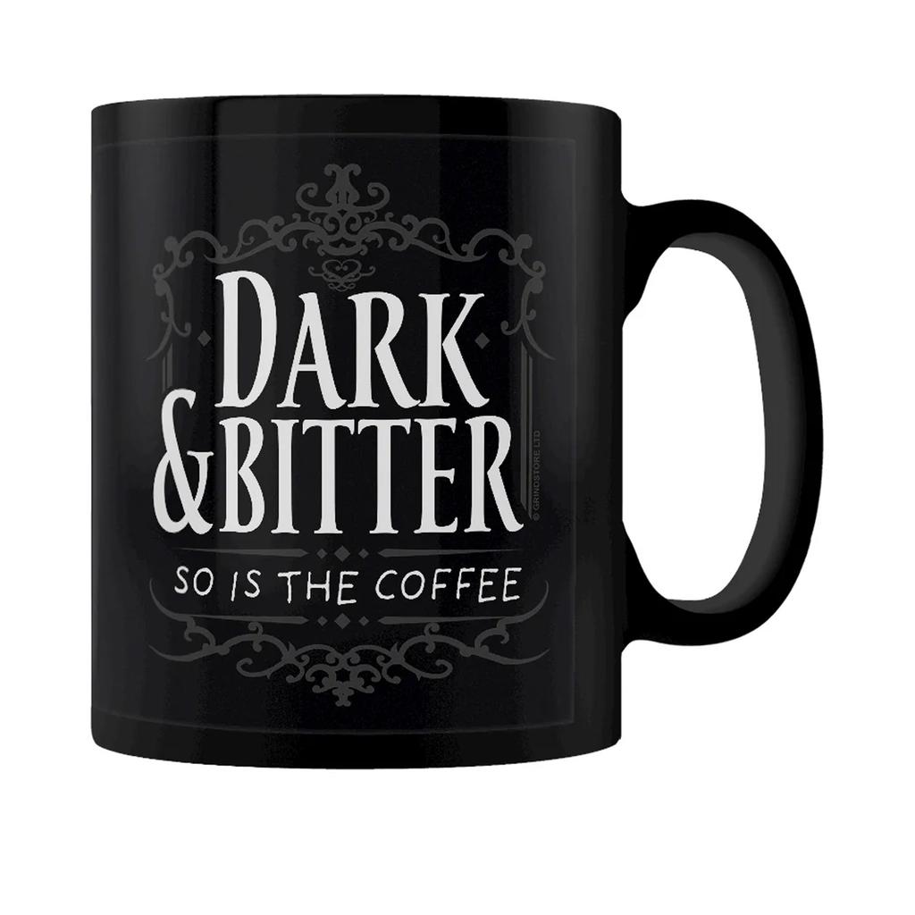 Grindstore Dunkel und bitter ist auch die Kaffeetasse