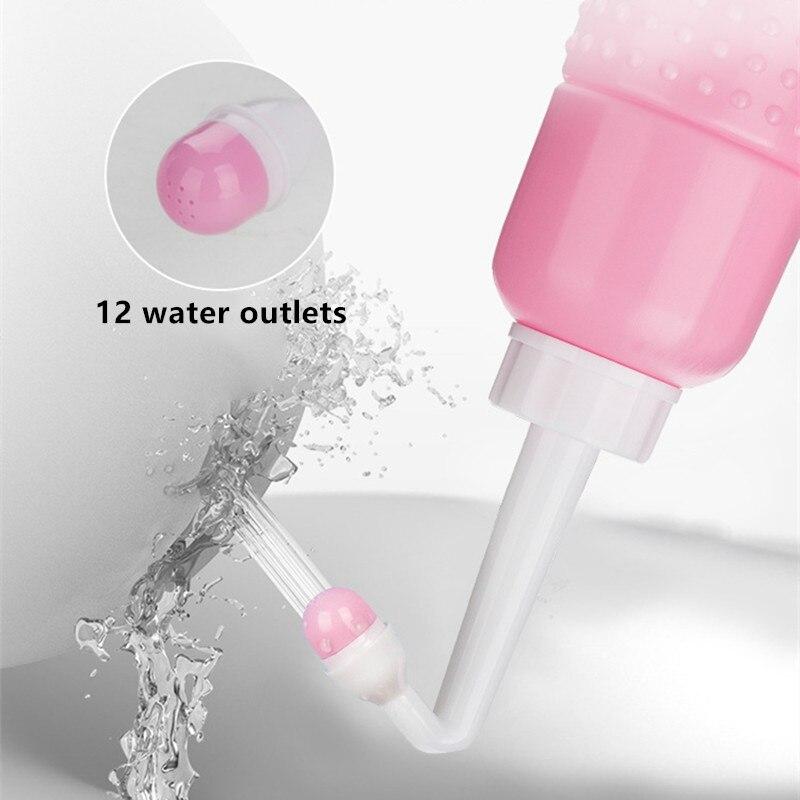 Nuovo Bidet portatile Spray Bidet da viaggio tenuto in mano per le donne incinte Bottiglia di acqua detergente per bambini Docce per bambini Bottiglia per mamma