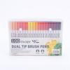 Soft-Headed Dual-Tip Watercolor Pen Set - 120, 72, 60 Colors for Art & Children's Painting
