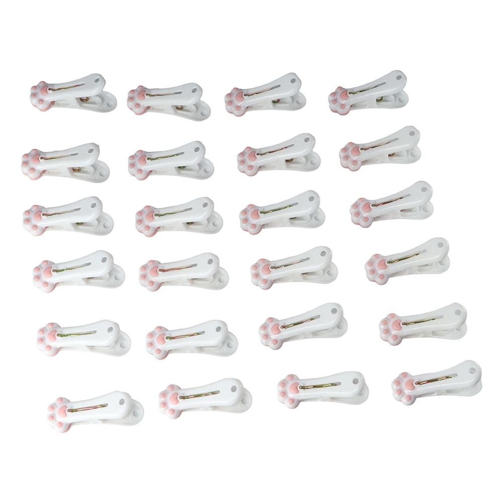 Kawaii Cat Claw Clothespin Windproof Food Bag Clip Portable Clothes Pegs Bedroom