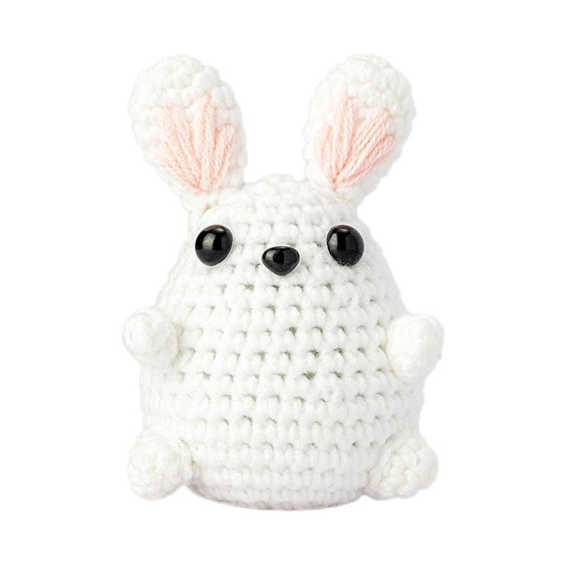 

Набір для в язання гачком тварин своїми руками з пряжею, інструкціями англійською мовою та відеогідом