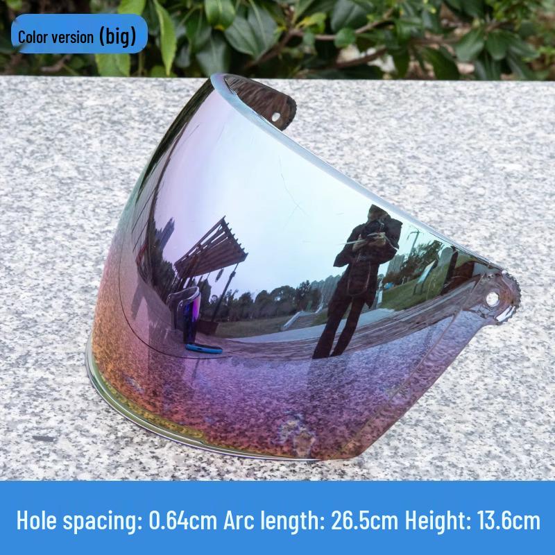 Universal Electric Motorcycle Helmet Visor with UV Protection and Windshield