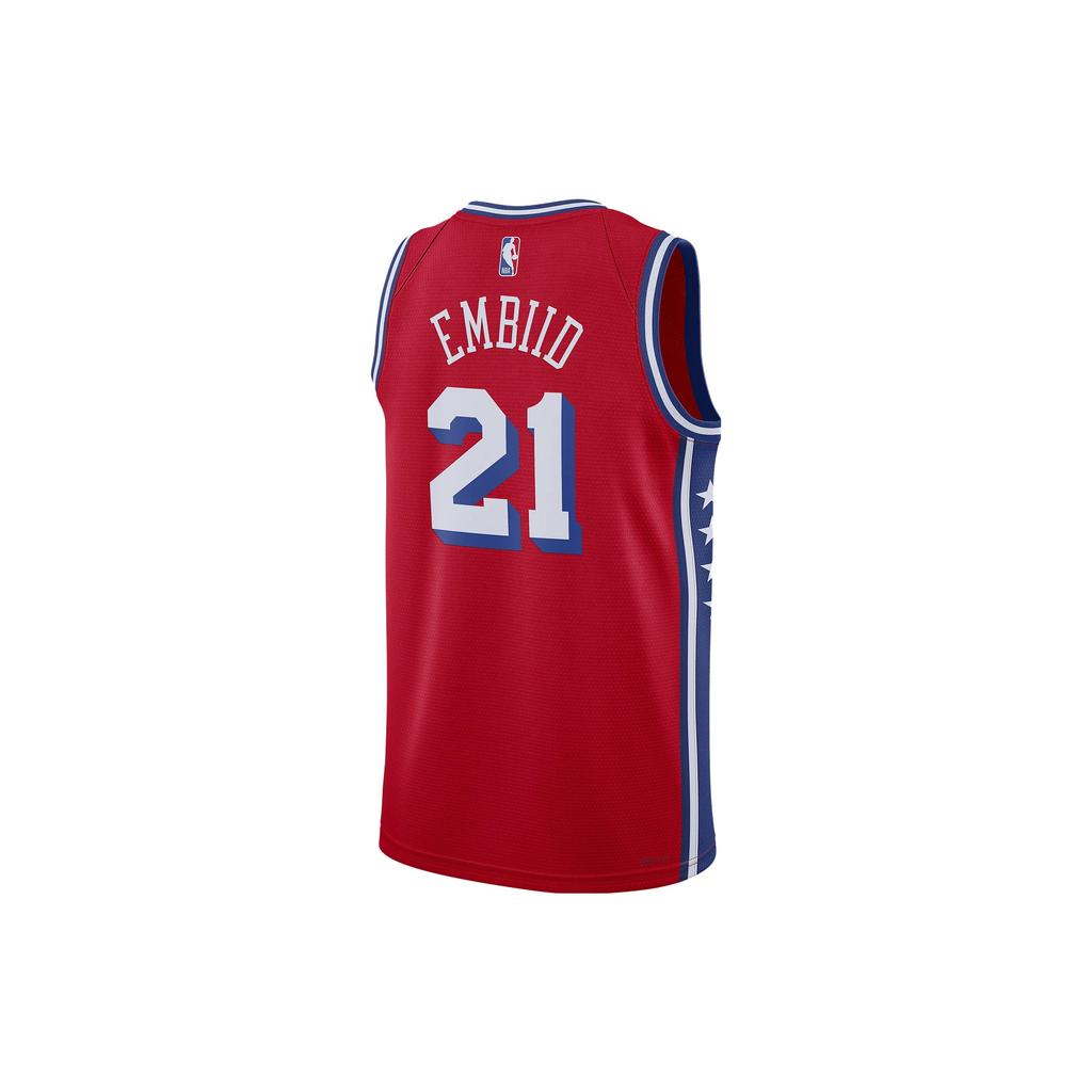 New JORDAN Philadelphia 76ers Statement Edition Men's JORDAN Dri FIT Nba Swingman Jersey DO9539-658