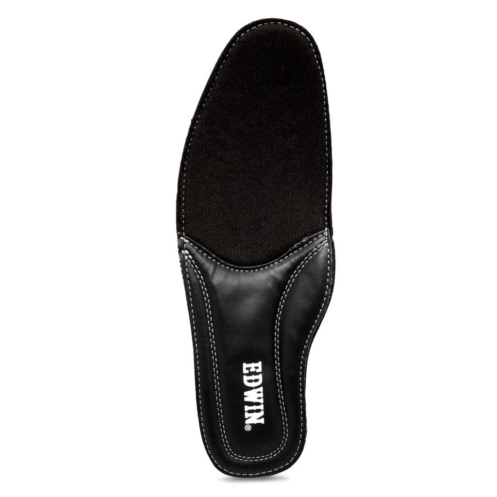 Edwin Wasserdicht Lässig und Geschäftlich Walking Leicht Einfarbig Oxford Größe Herren Sneaker, Schuhe, Sohle, Zehenbereich, Schnürschuhe, Schuhe, Schwarz, 26,5cm