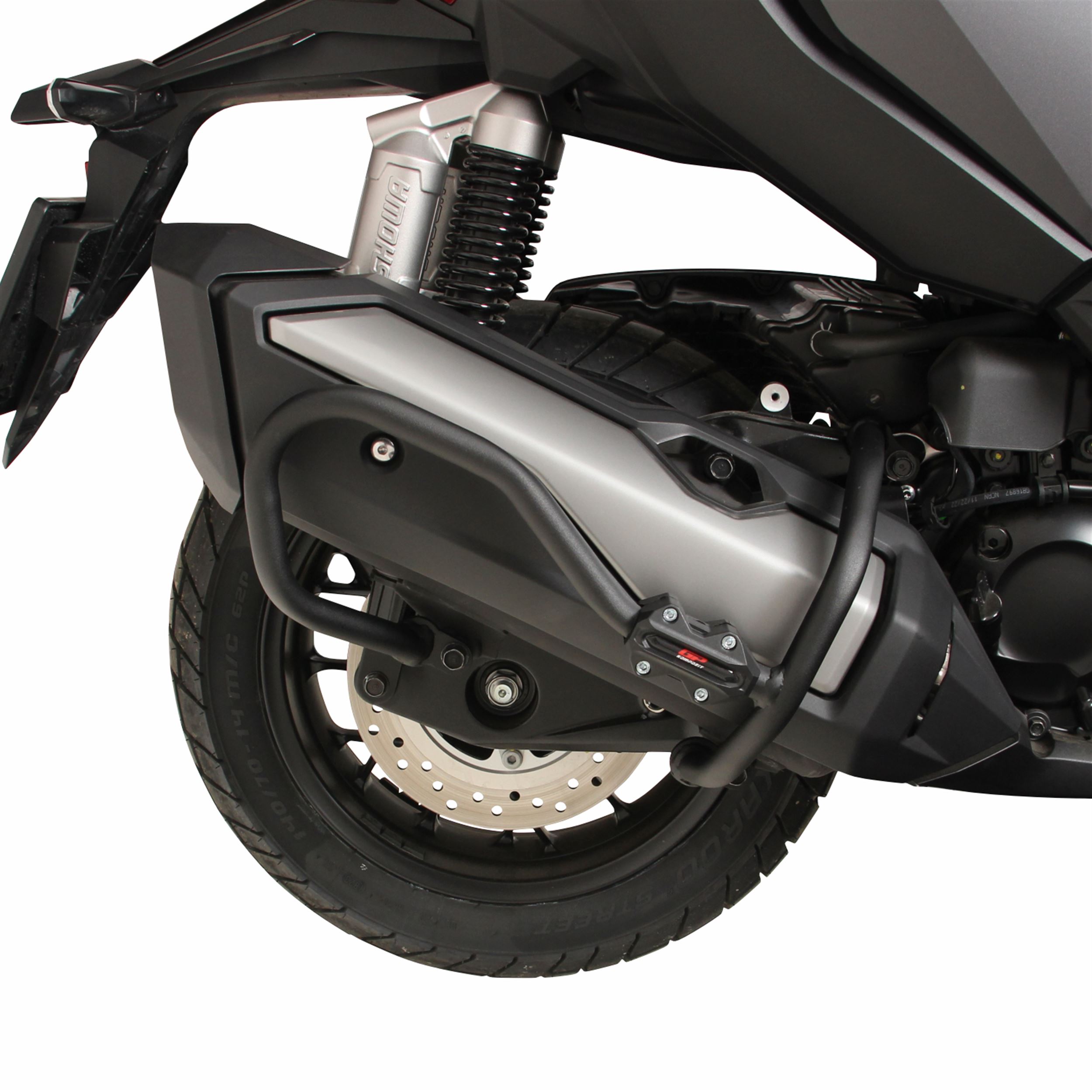 

GP Composite Honda ADV 350 2023-2024 Сумісний захисний стрижень вихлопу чорний