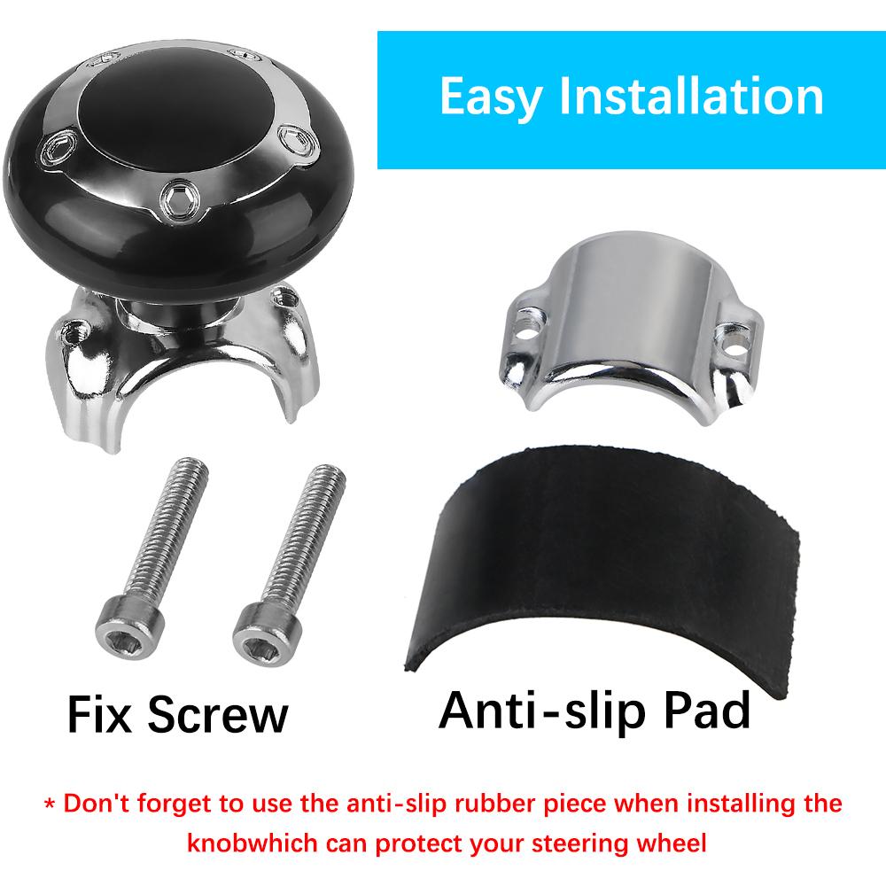 Labor Saving Control On The Car Steering Wheel Turning Ball Handle Rotary Steering Wheels Spinner Knob Steering Wheel BoosterGood Product