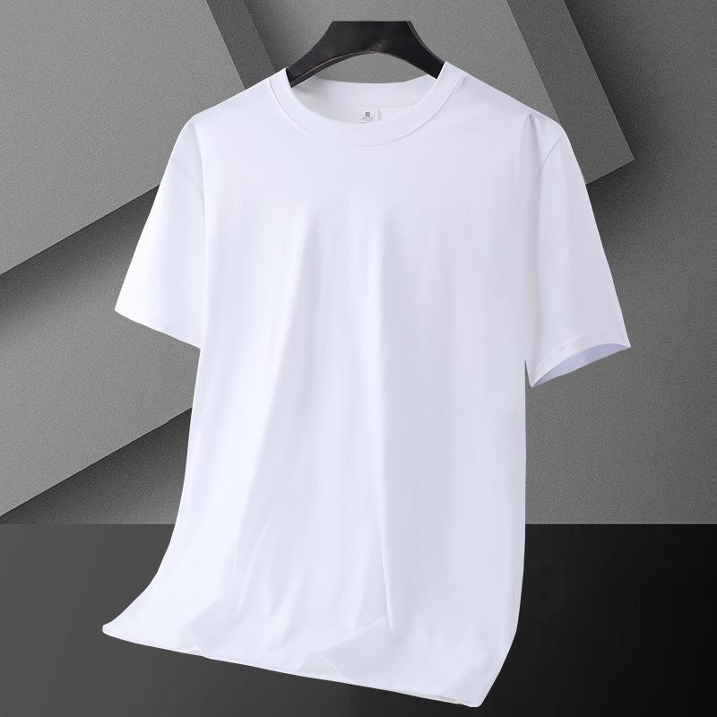 Men s Korean Style Casual Round Neck Short Sleeve T-shirt M