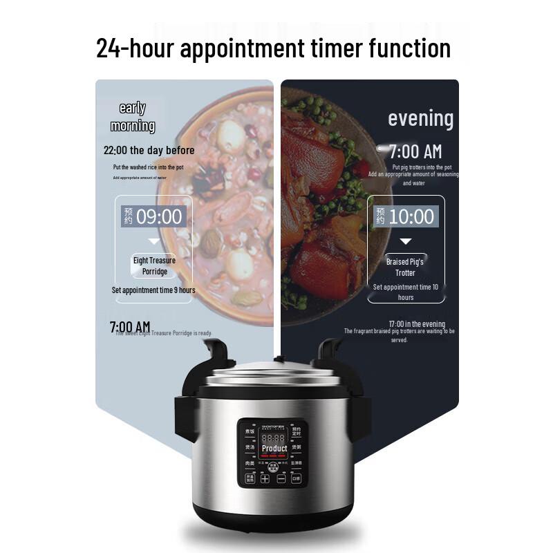 Shentop Commercial Electric Pressure Cooker