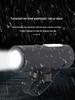 Bicycle Smart Front Light, Type-C Charged, Long Battery Life, Power Display, Large Capacity, Light-Sensitive, Ideal for Night Riding.